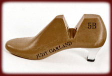 Judy Garland's size 5B shoe last