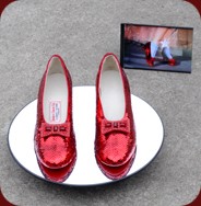 Judy Garland's Ruby Slippers for sale on eBay